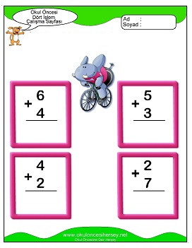 İşlemler yaprak test